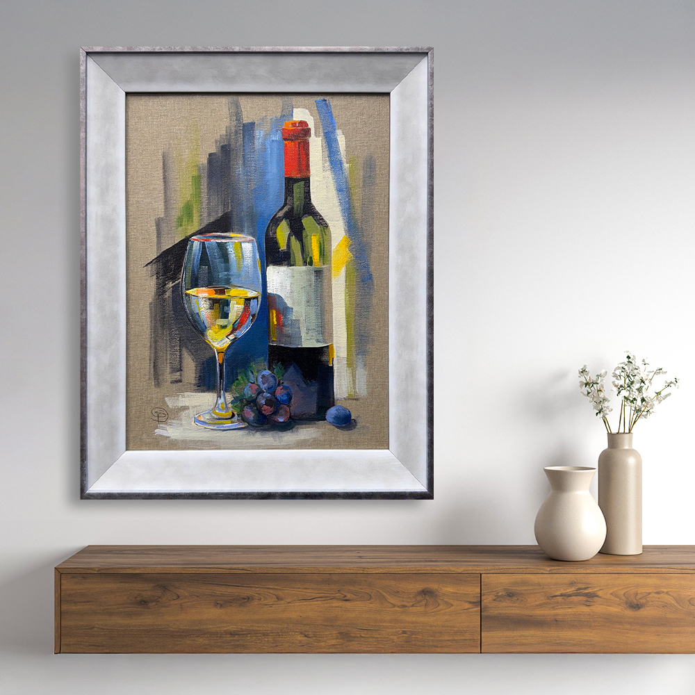 View of picture in situ